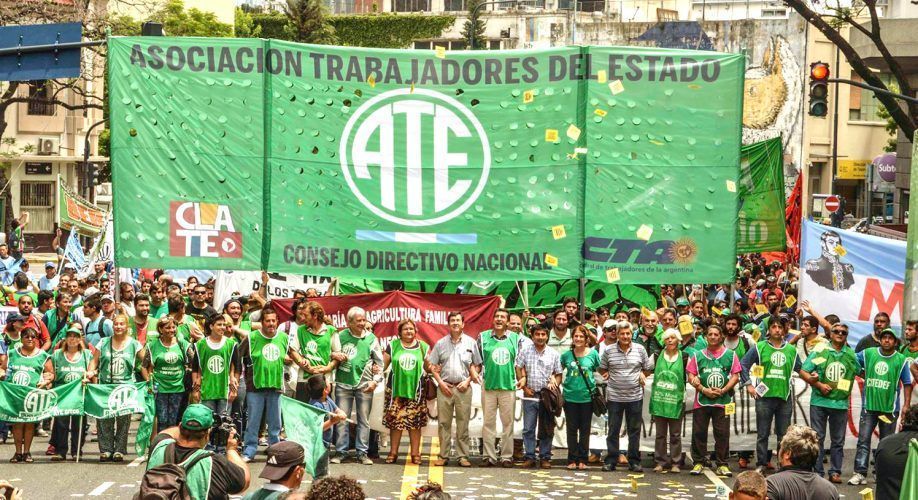 ATE anunció un paro nacional: “Sin un Estado presente la salida de la crisis es lejana”