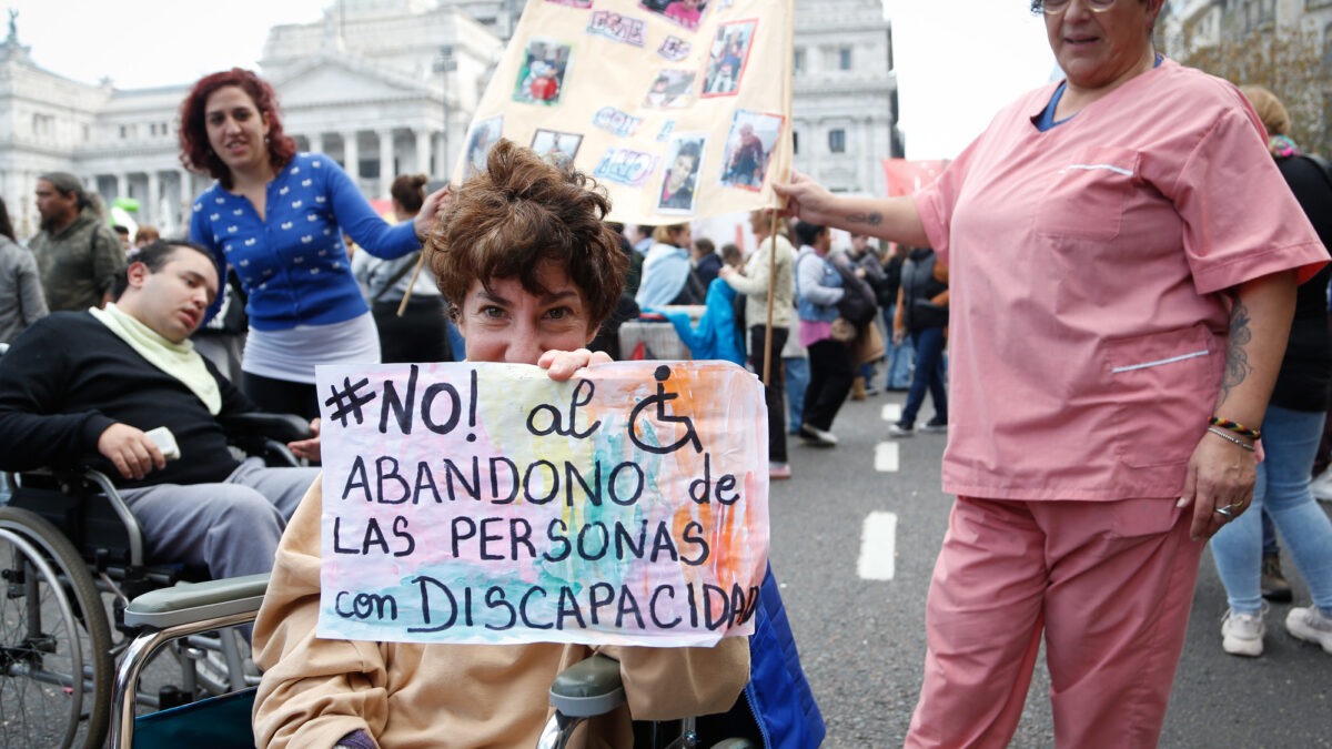 Sigue la emergencia en discapacidad: "Este gobierno nos declaró la guerra"