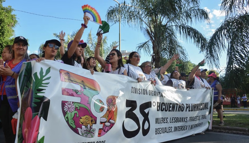Multitudinario Encuentro de Mujeres: “Hay un montaje ideológico de persecución contra el feminismo”