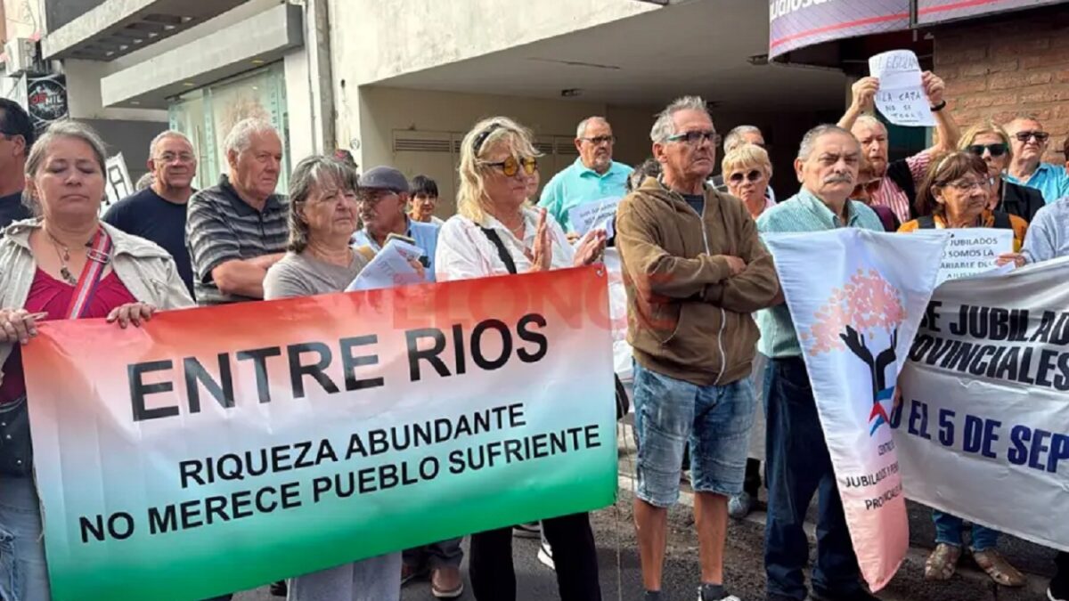 Jubilados entrerrianos se oponen a la Reforma Previsional: "Es anticonstitucional"
