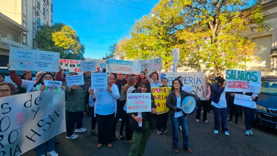 Agentes sanitarios reclaman mejoras salariales en Entre Ríos: "Nos quitaron los derechos"